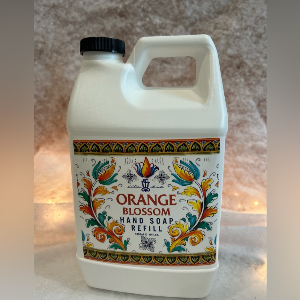 H&B Co. Sicilian Deruta 🍊ORANGE BLOSSOM 🖐 Soap Refill